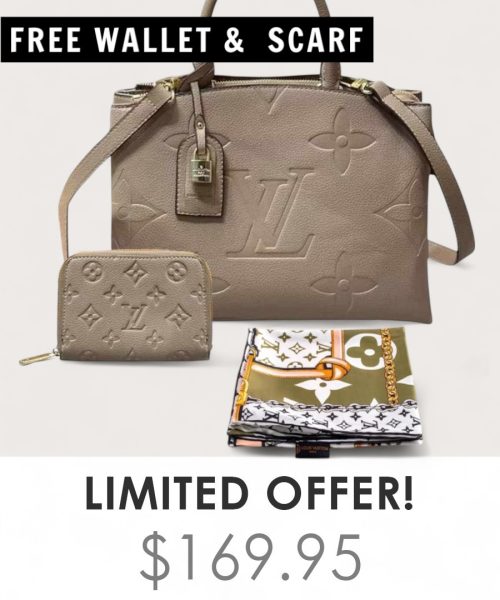 Big Bag + Gifts (FREE LV Wallet & FREE LV Scarf)