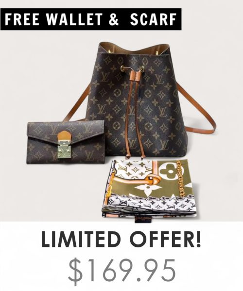 Big Bag + Gifts (FREE LV Wallet & FREE LV Scarf)