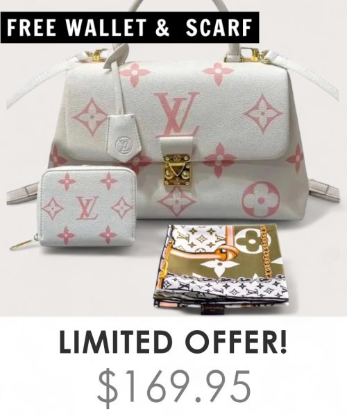Big Bag + Gifts (FREE LV Wallet & FREE LV Scarf)