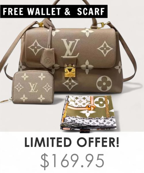 Big Bag + Gifts (FREE LV Wallet & FREE LV Scarf)