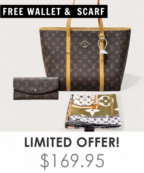 Big Bag + Gifts (FREE LV Wallet & FREE LV Scarf)