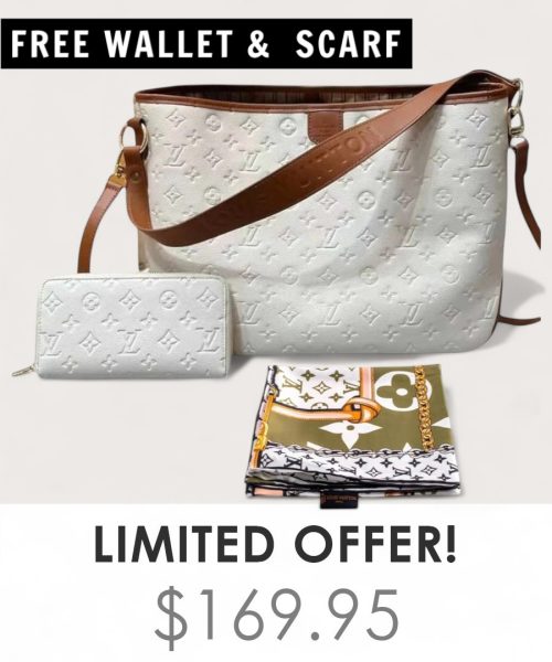 Big Bag + Gifts (FREE LV Wallet & FREE LV Scarf)