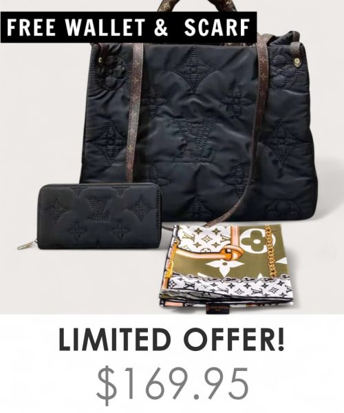Big Bag + Gifts (FREE LV Wallet & FREE LV Scarf)