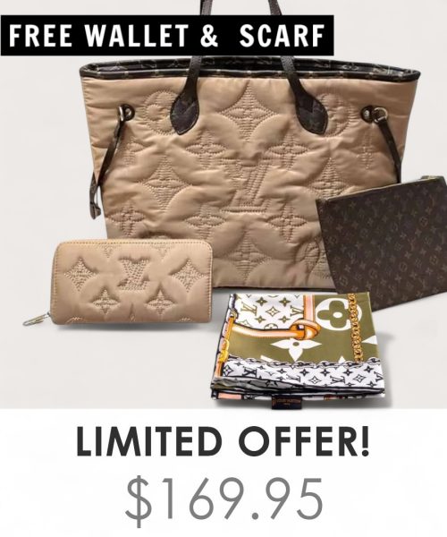 Big Bag + Gifts (FREE LV Wallet & FREE LV Scarf)