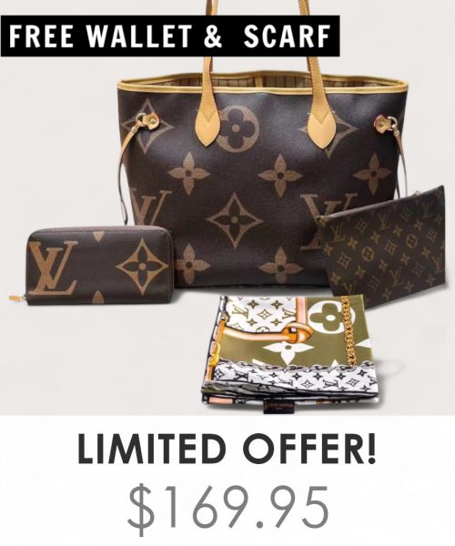 Big Bag + Gifts (FREE LV Wallet & FREE LV Scarf)