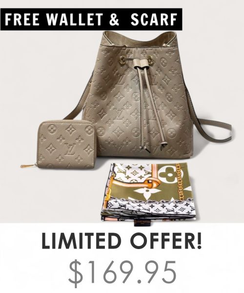 Big Bag + Gifts (FREE LV Wallet & FREE LV Scarf)
