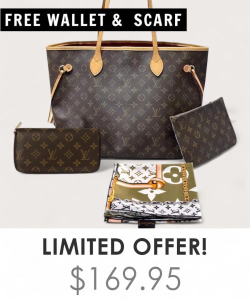 Big Bag + Gifts (FREE LV Wallet & FREE LV Scarf)