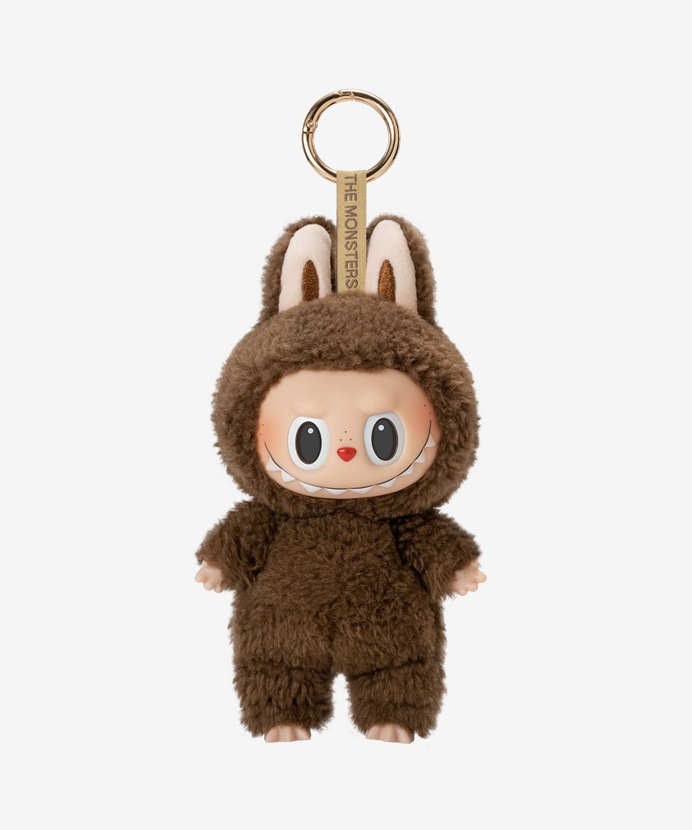 Chestnut Cocoa Labubu Bag Charm