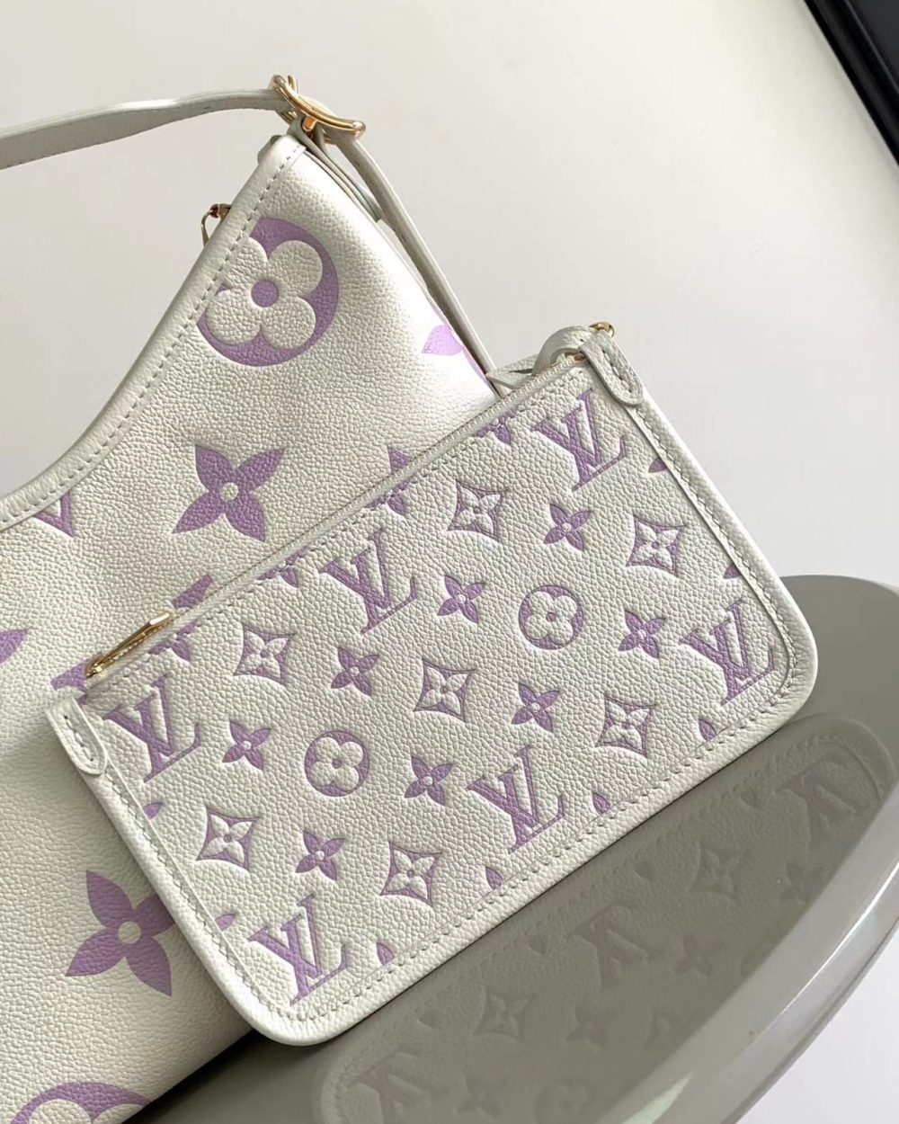 [REP 1:1] Louis Vuitton Carryall PM Monogram empreinte Unique Bag For Women M46288 M46203 - 29cm