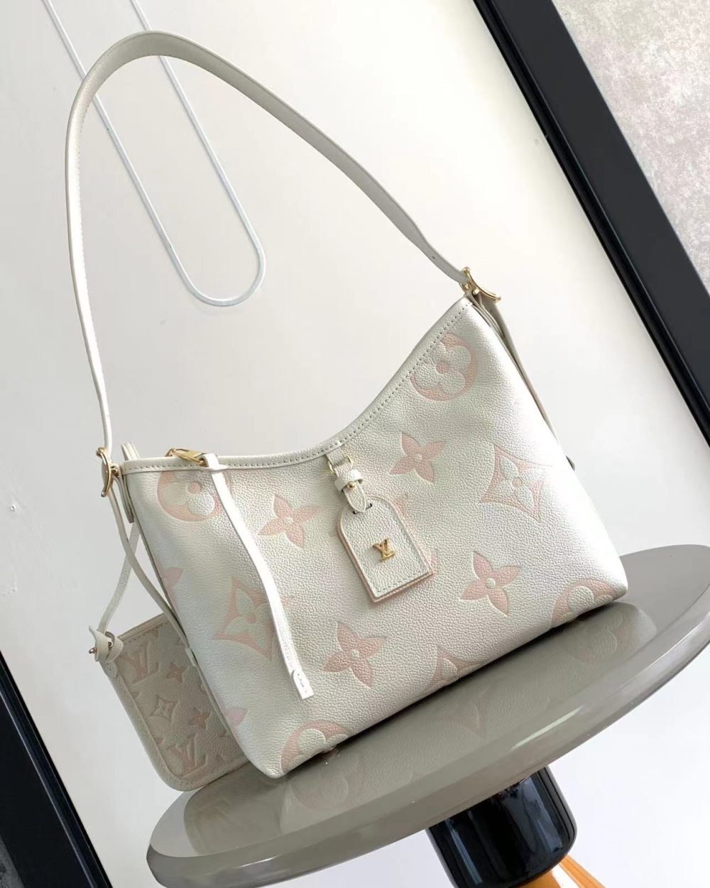 [REP 1:1] Louis Vuitton Carryall PM Monogram empreinte Unique Bag For Women M46288 M46203 p - 29cm