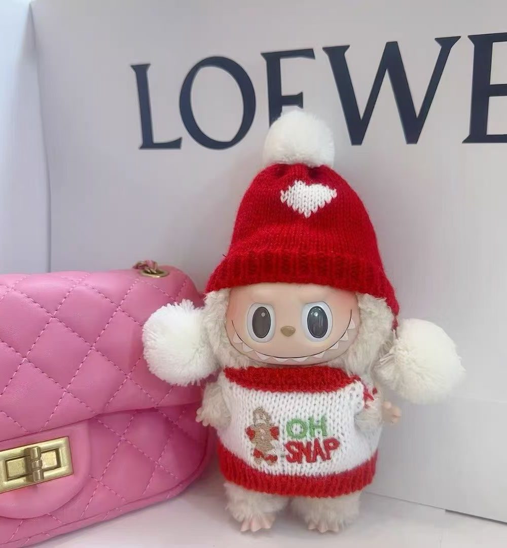 Christmas Labubu 2 Bag Charm
