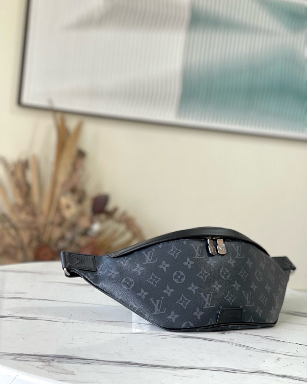 [REP 1:1] Louis Vuitton Discovery Bumbag PM Monogram Eclipse Unique Bag For Unisex M44336 - 47cm