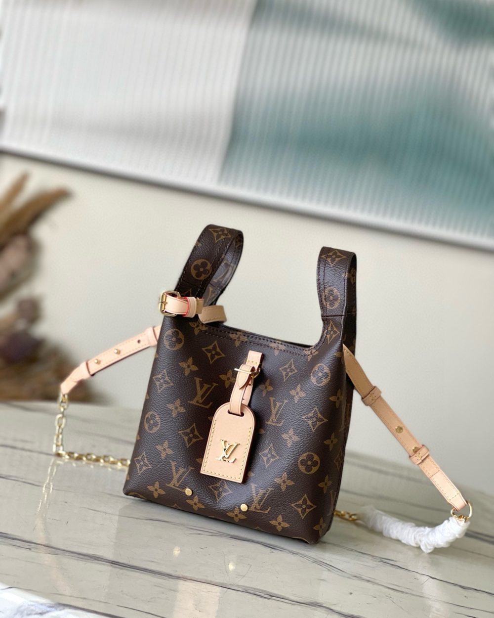 [REP 1:1] Louis Vuitton Atlantis BB Monogram Reverse Canvas Unique Bag For Women M46816 - 17cm