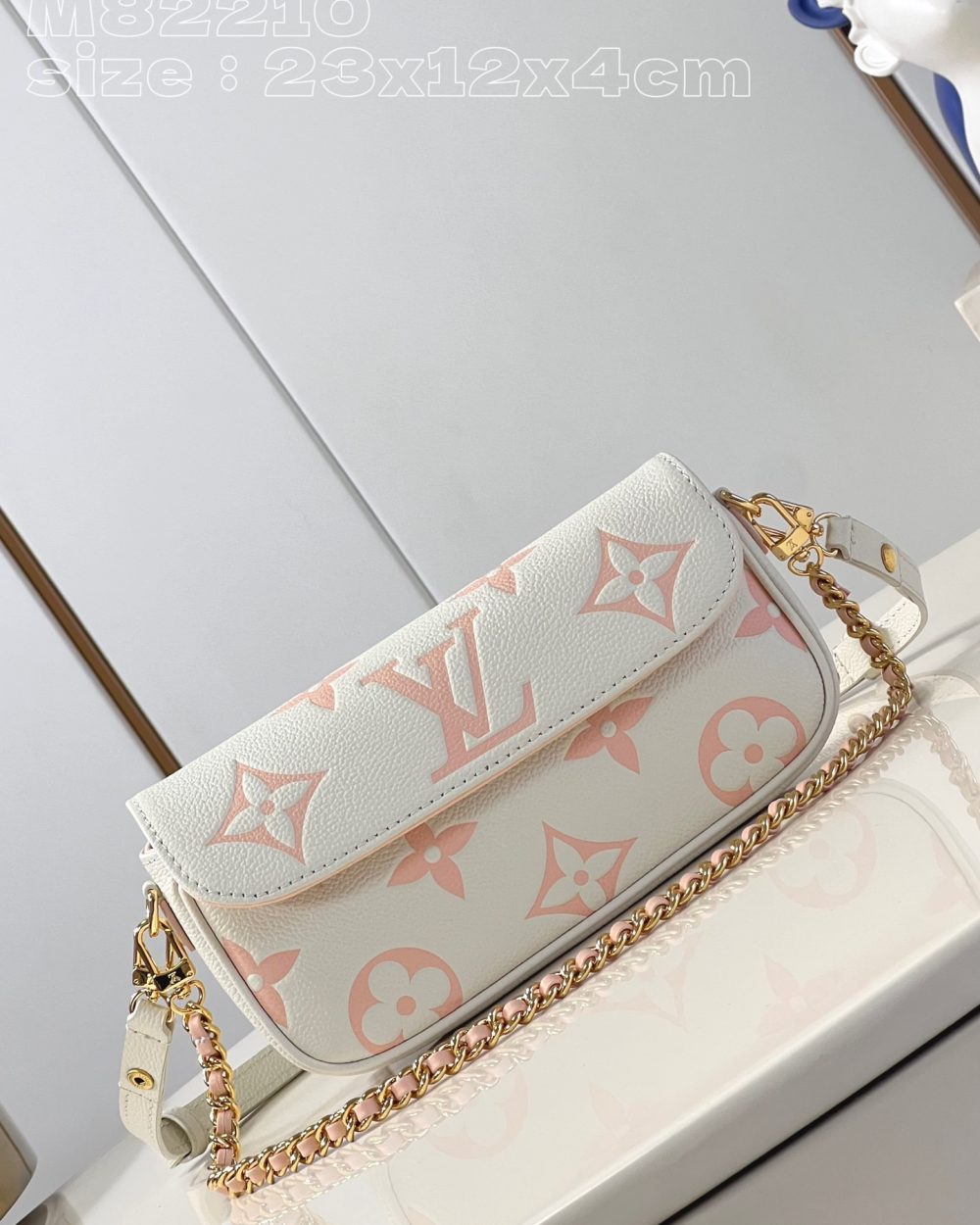 [REP 1:1] Louis Vuitton Wallet on Chain ivy monogram empreinte Unique Bag For Women M82210 - 23.5cm