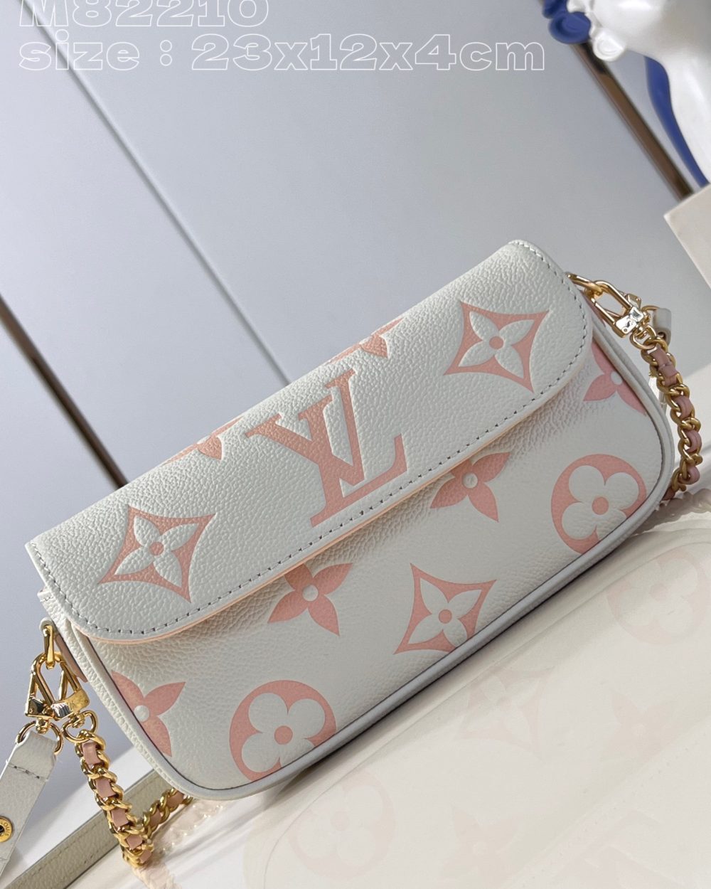 [REP 1:1] Louis Vuitton Wallet on Chain ivy monogram empreinte Unique Bag For Women M82210 - 23.5cm