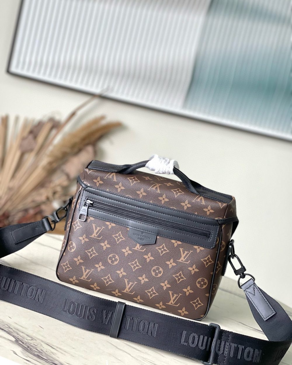 [REP 1:1] Louis Vuitton LV Trail Messenger Monogram Macassar nvprod5060013v/M46972 Unique Bag For Unisex M46972 - 31cm