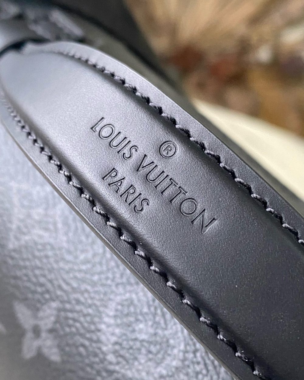 [REP 1:1] Louis Vuitton Monogram Eclipse Montsouris Messenger Unique Bag For Women M46685 4 - 34cm