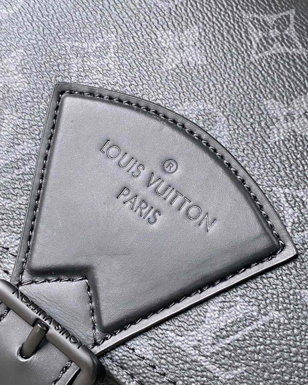 [REP 1:1] Louis Vuitton Monogram Eclipse Montsouris Messenger Unique Bag For Women M46685 4 - 34cm