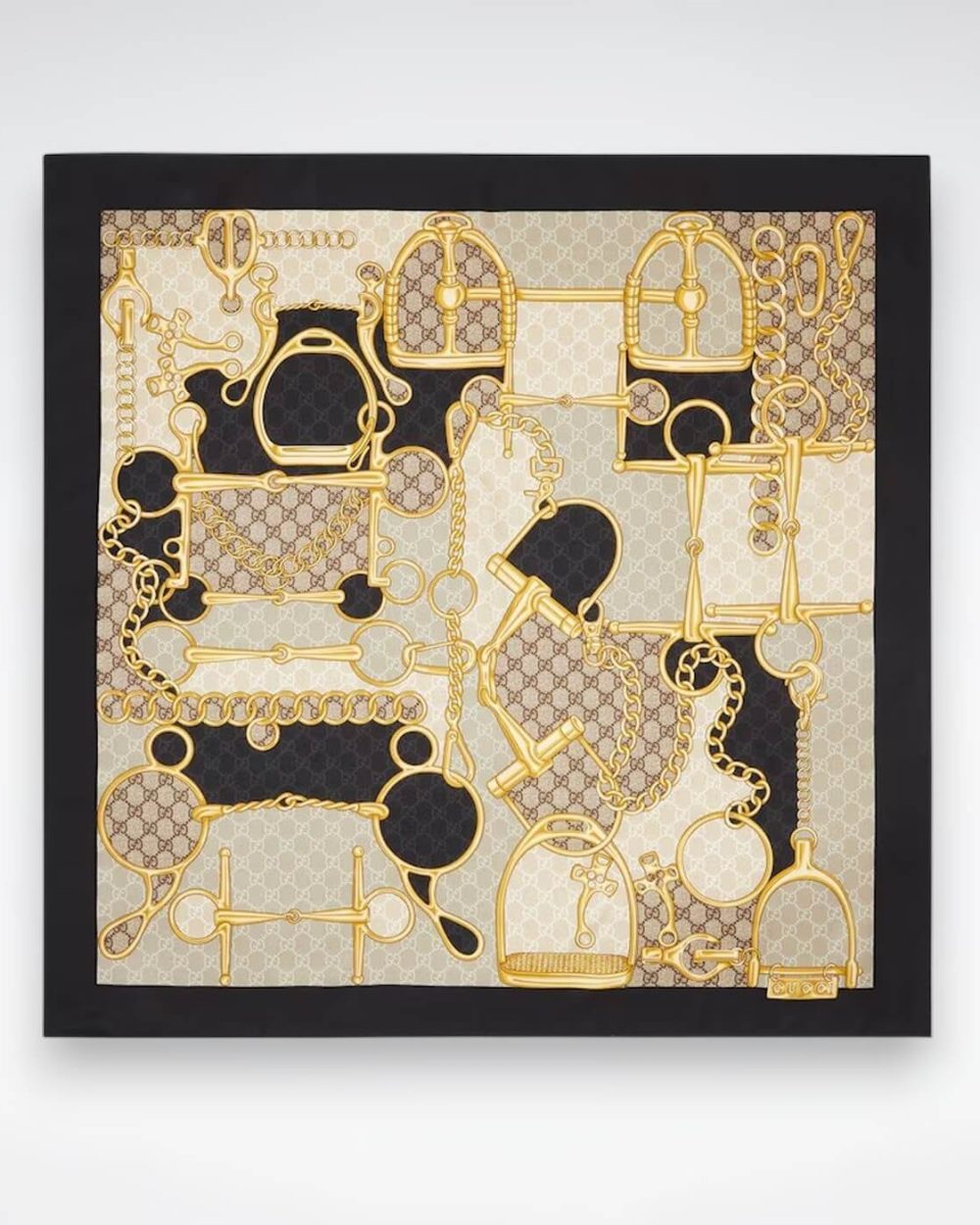 Gucci Square 70cm Silk Scarf (Random Style)