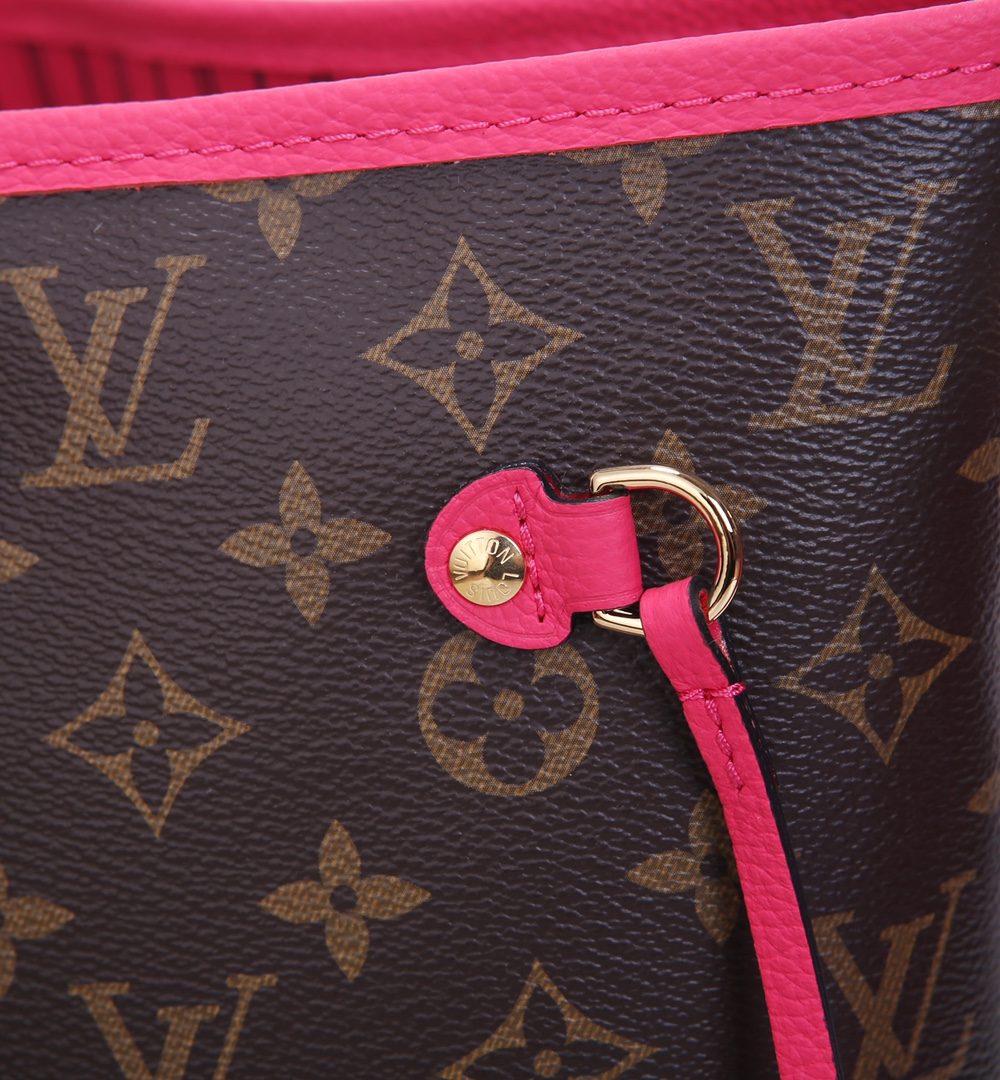 1:1 Replica Louis Vuitton LV Neverfull Bandoulière Inside Out MM Monogram Luxury Women Bag M12707 31cm/ 12.2in
