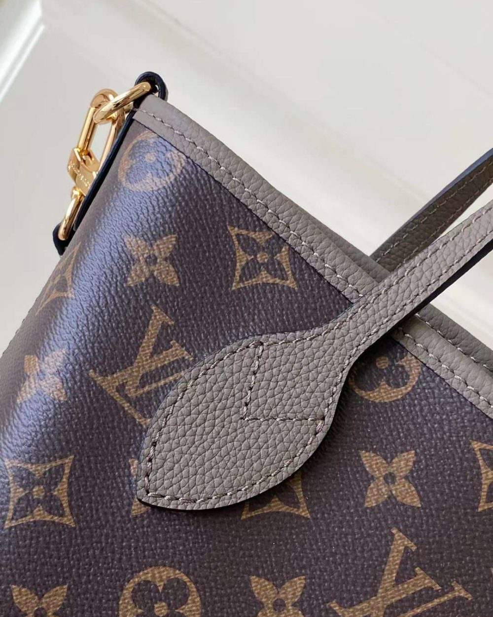 1:1 Replica Louis Vuitton LV Neverfull Bandoulière Inside Out BB Monogram Luxury Women Bag M12109 24cm