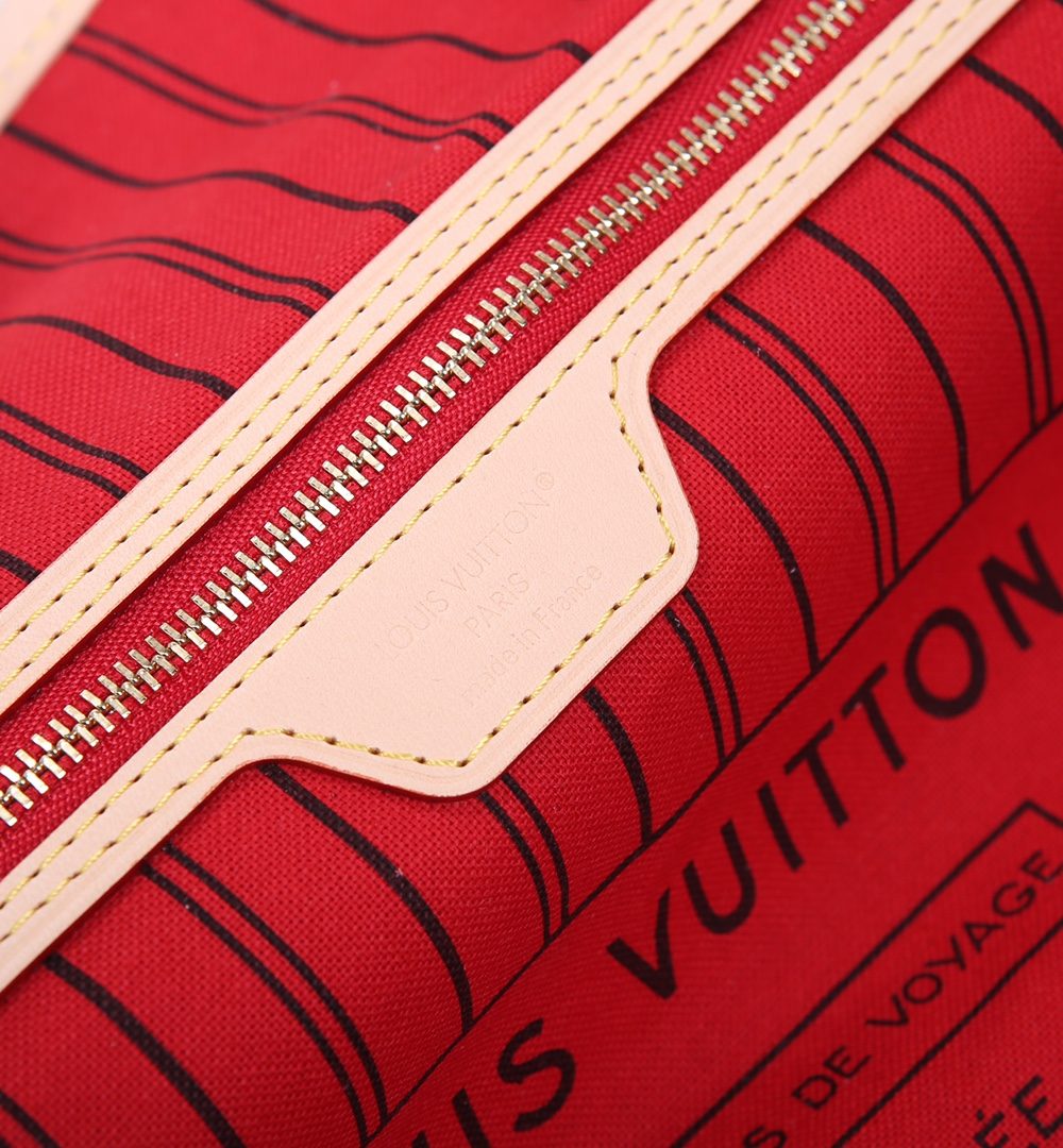 1:1 Replica Louis Vuitton LV Neverfull Bandoulière Inside Out MM Monogram Luxury Women Bag M12096 31cm/ 12.2in