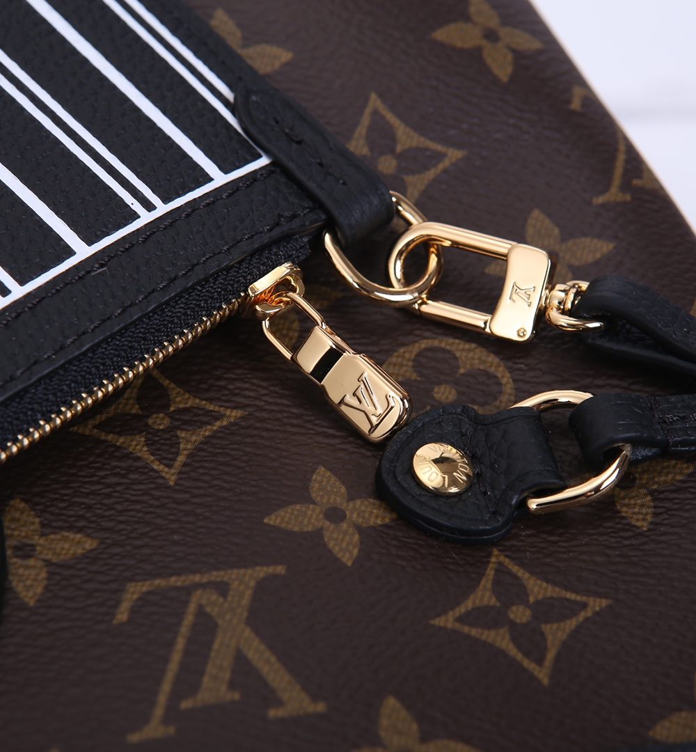 1:1 Replica Louis Vuitton LV Neverfull Inside Out MM Other Leathers Luxury Women Bag M11946 31cm/ 12.2in
