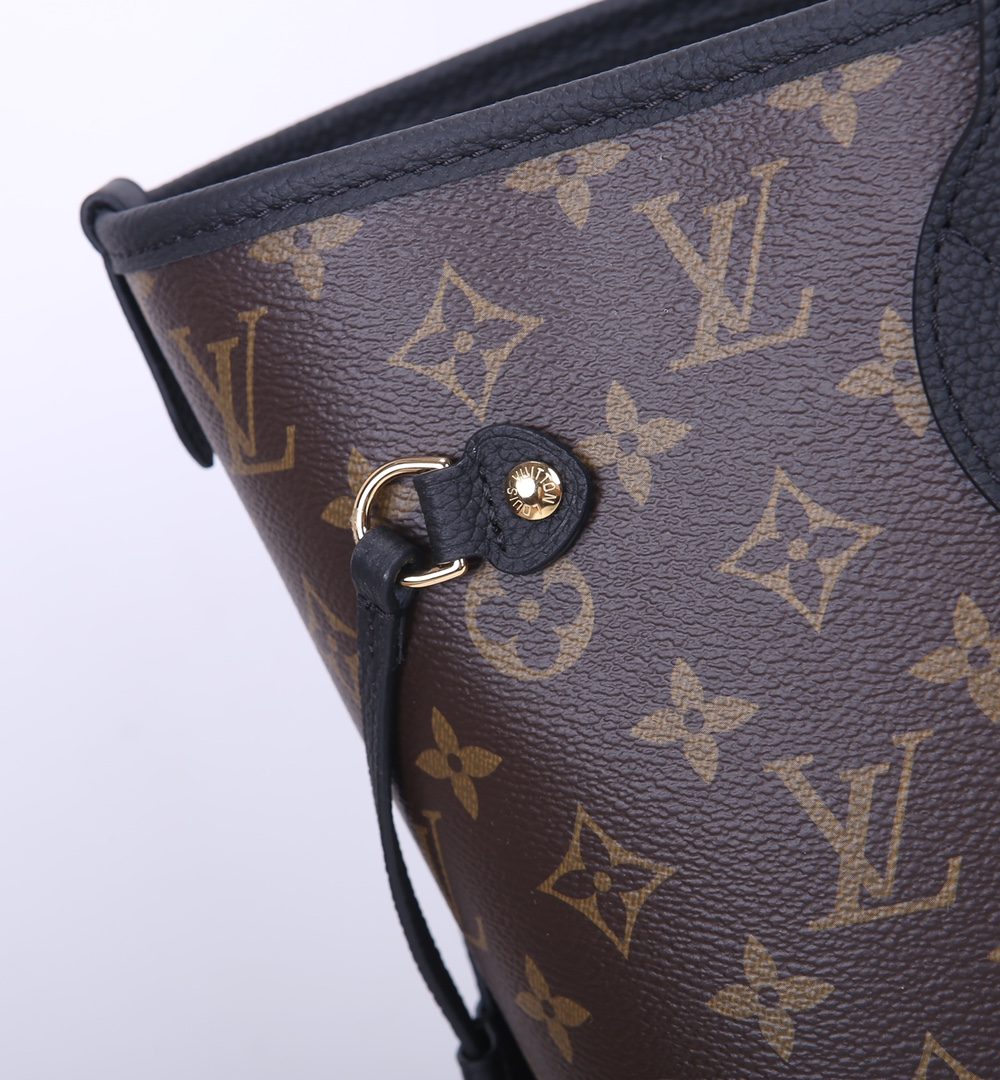 1:1 Replica Louis Vuitton LV Neverfull Inside Out MM Other Leathers Luxury Women Bag M11946 31cm/ 12.2in