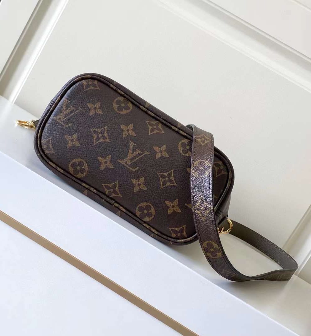 1:1 Replica Louis Vuitton LV Neverfull Bandoulière Inside Out BB Monogram Luxury Women Bag M12109 24cm