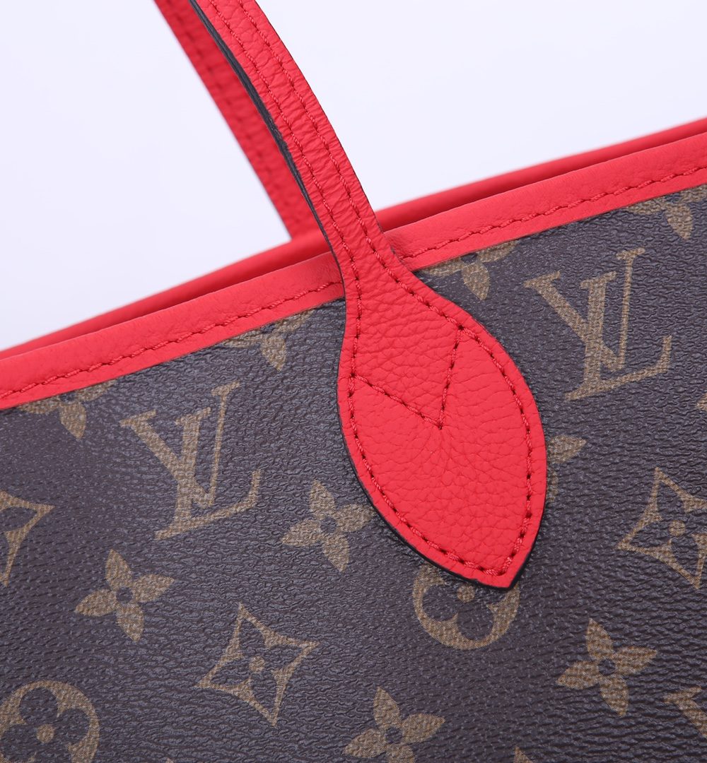 1:1 Replica Louis Vuitton LV Neverfull Bandoulière Inside Out MM Monogram Luxury Women Bag M12708 31cm/ 12.2in