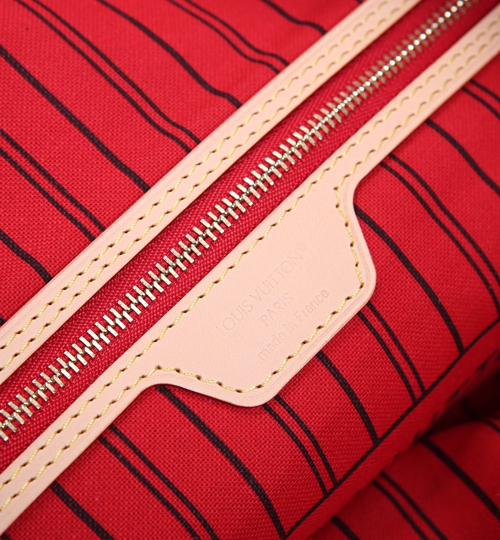 1:1 Replica Louis Vuitton LV Neverfull Bandoulière Inside Out MM Monogram Luxury Women Bag M12708 31cm/ 12.2in