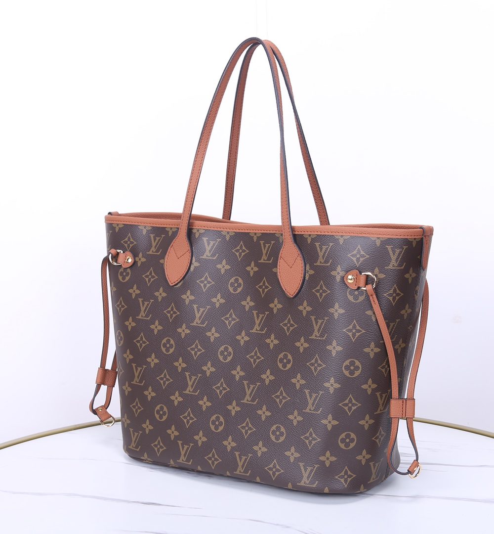 1:1 Replica Louis Vuitton LV Neverfull Inside Out MM Other Leathers Luxury Women Bag M12061 31cm/ 12.2in