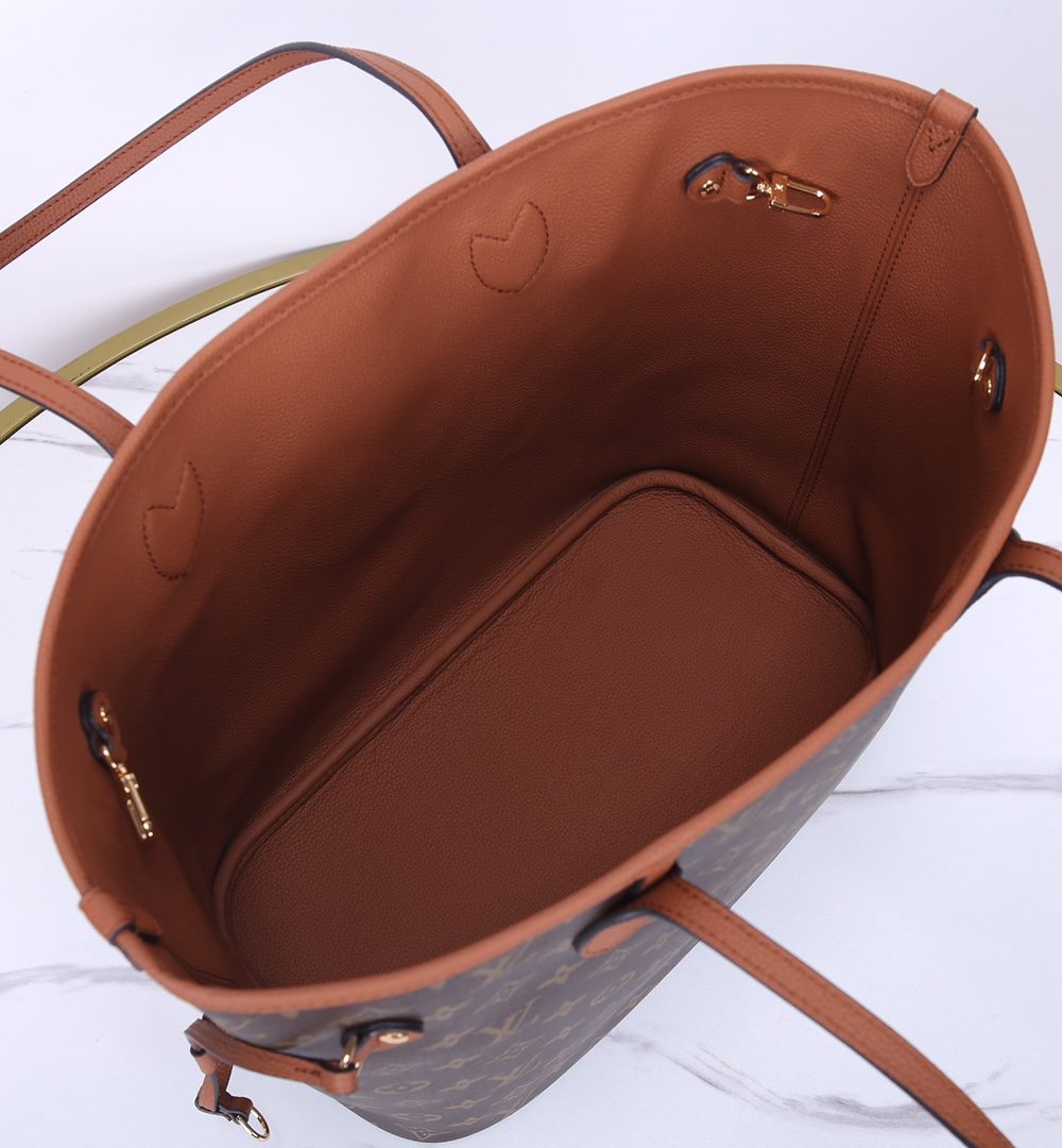 1:1 Replica Louis Vuitton LV Neverfull Inside Out MM Other Leathers Luxury Women Bag M12061 31cm/ 12.2in