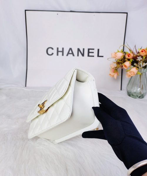 [REP 1:1] Chanel 21 White luxury Bag  For Women, Women's Bags 22cm