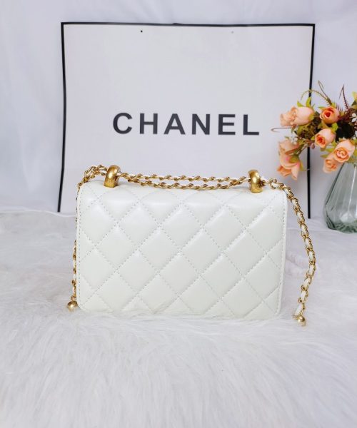[REP 1:1] Chanel 21 White luxury Bag  For Women, Women's Bags 22cm