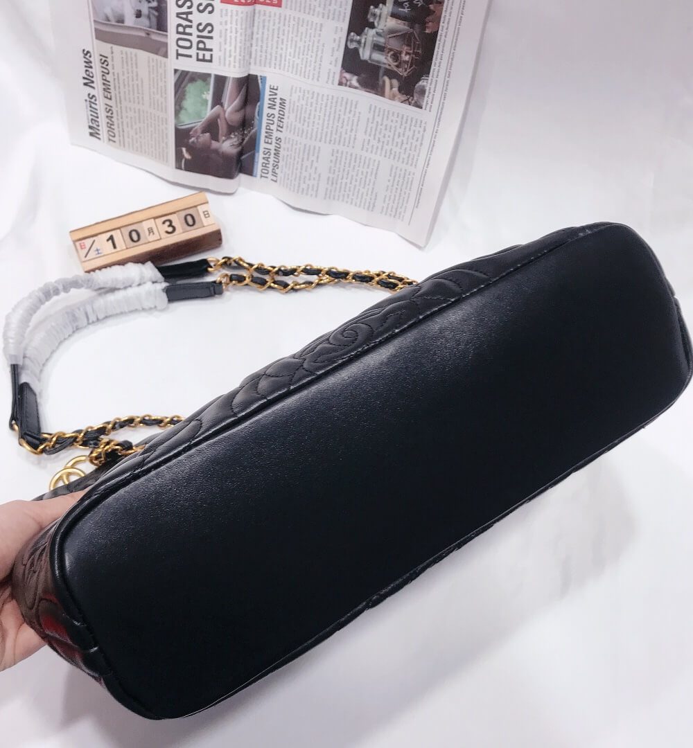 [REP 1:1] Chanel New Style Camelia genuine leather shoulder crossbody bag luxury Bag  For Women, Women's Bags 32cm