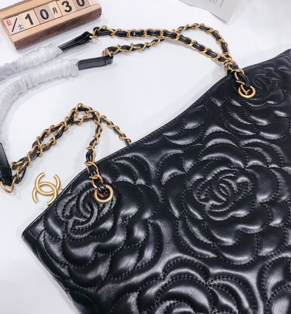 [REP 1:1] Chanel New Style Camelia genuine leather shoulder crossbody bag luxury Bag  For Women, Women's Bags 32cm