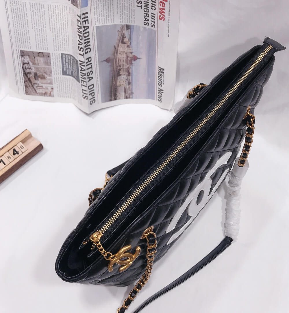 [REP 1:1] Chanel CF1 Series Sheep Leather Tote Bag luxury Bag  For Women, Women's Bags 32cm
