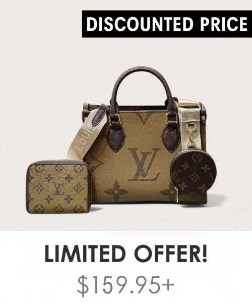 Big Bag + Gifts (FREE LV Wallet & FREE LV Scarf)