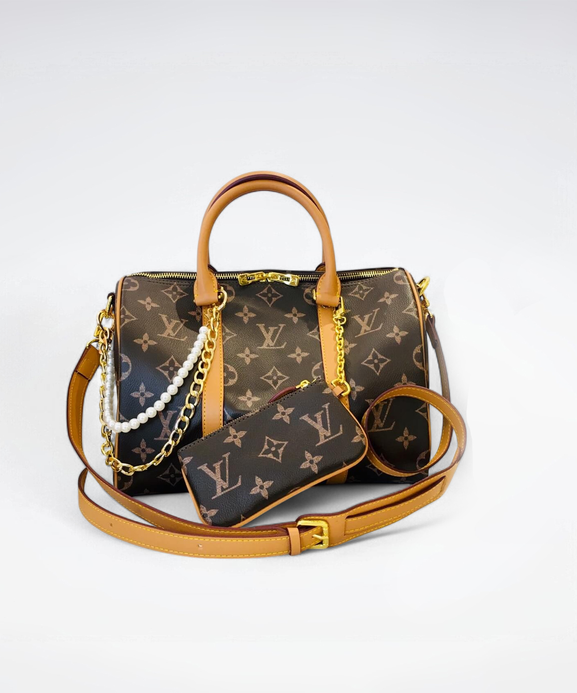 1:1 Replica Louis Vuitton LV Speedy p9 Bandouliere 30 Autres Cuirs Monogram Luxury Bag For Women M11078,M13904,M46803,M40391 - 30 cm