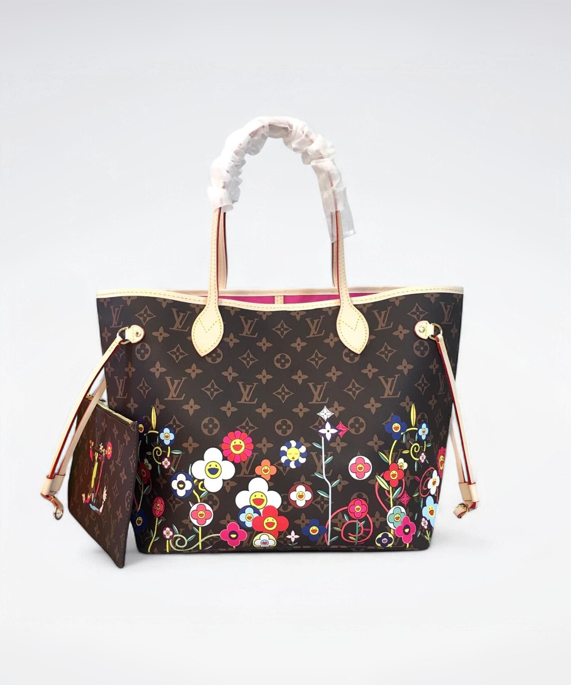 1:1 Replica Louis Vuitton LV X TM Neverfull MM Monogram Luxury Bag For Women M13271 - 32 cm