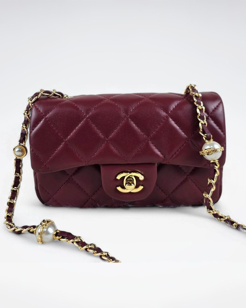 [REP 1:1] Chanel Mini Love Flap Bag Red luxury Bag For Women, Women’s Bags 20cm