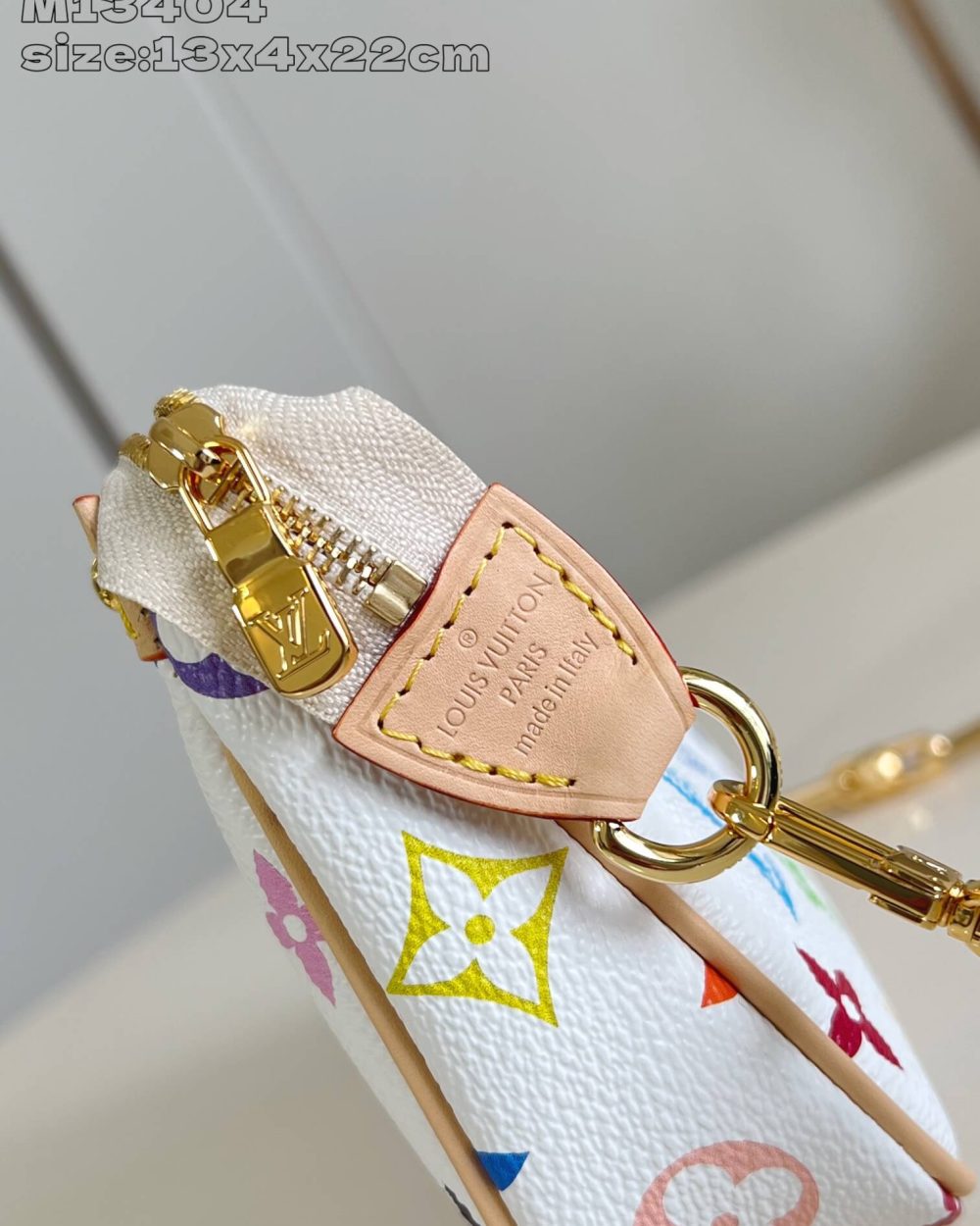 1:1 Replica Louis Vuitton LV x TM Pochette Accessories Autres Toiles Monogram Luxury Bag For Women M13404 - 22 cm