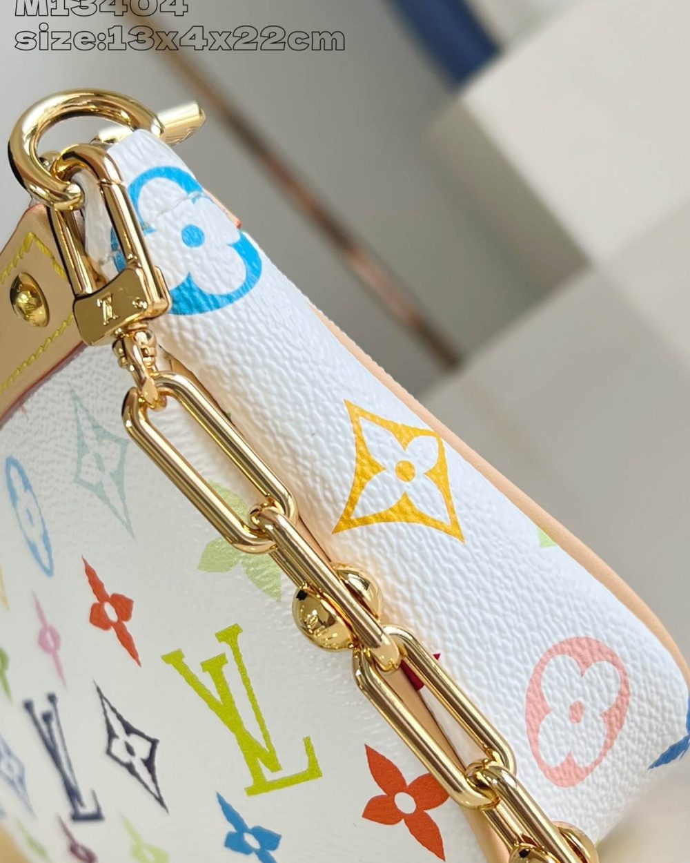 1:1 Replica Louis Vuitton LV x TM Pochette Accessories Autres Toiles Monogram Luxury Bag For Women M13404 - 22 cm