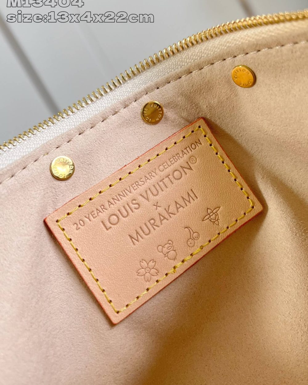 1:1 Replica Louis Vuitton LV x TM Pochette Accessories Autres Toiles Monogram Luxury Bag For Women M13404 - 22 cm