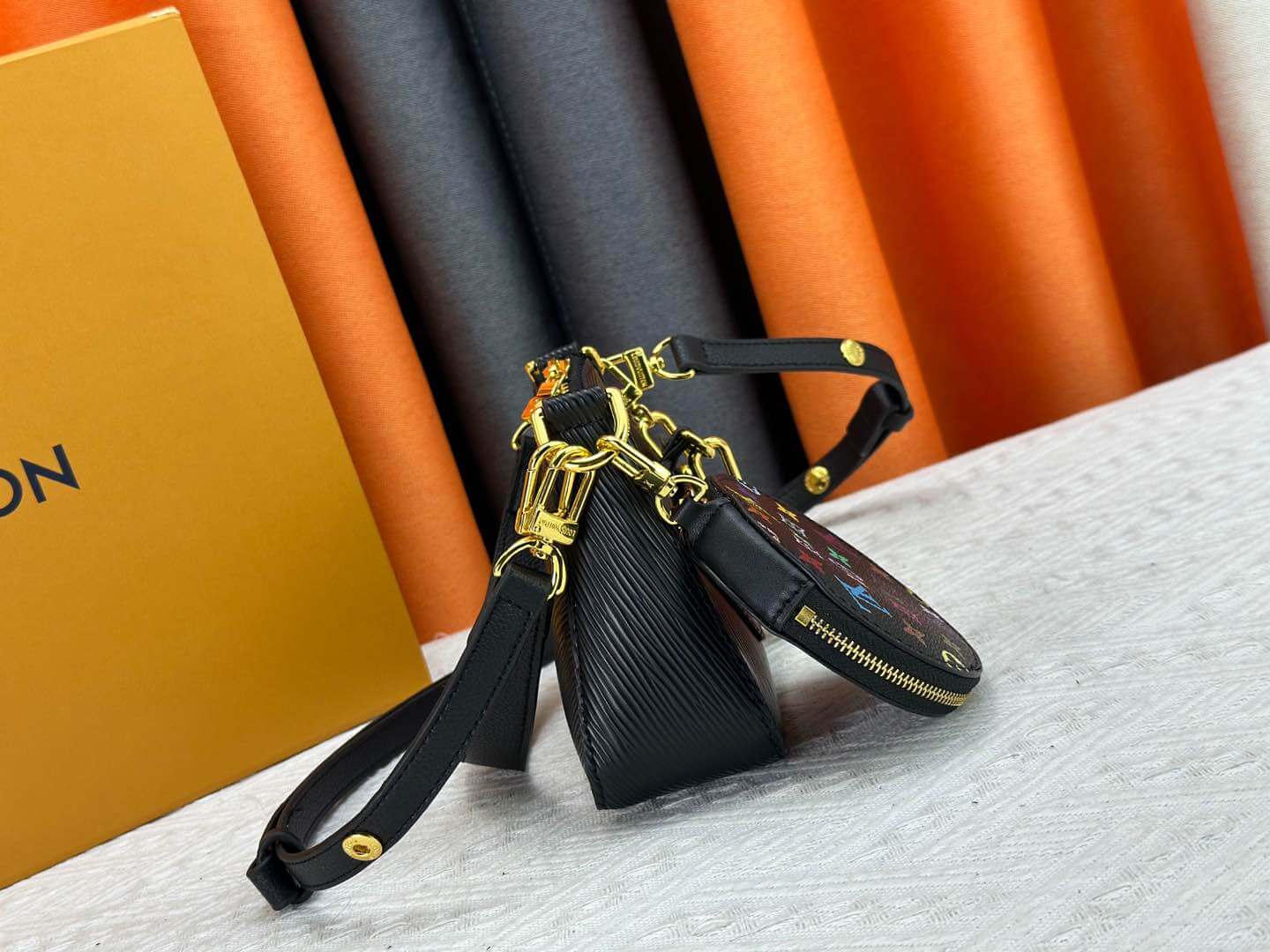 1:1 Replica Louis Vuitton LV x Tm Marellini Epi Luxury Bag For Women M13099 - 19 cm - Image 6