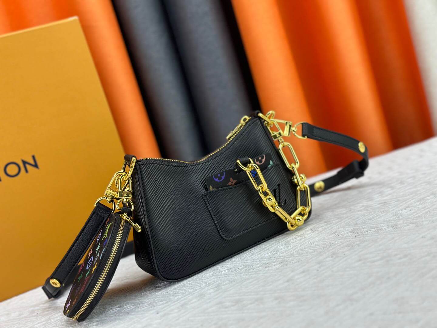 1:1 Replica Louis Vuitton LV x Tm Marellini Epi Luxury Bag For Women M13099 - 19 cm - Image 3