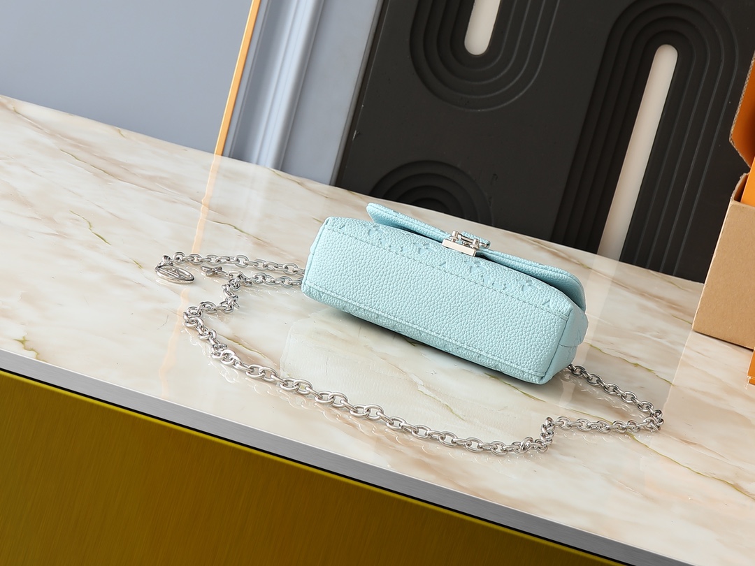 1:1 Replica Louis Vuitton LV Nano Madeleine Bicolor Monogram Empreinte Leather Luxury Bag For Women M12211 - 21cm - Image 4