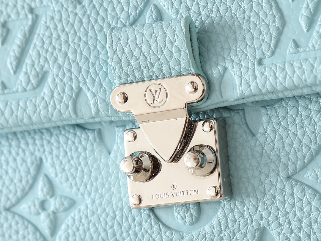 1:1 Replica Louis Vuitton LV Nano Madeleine Bicolor Monogram Empreinte Leather Luxury Bag For Women M12211 - 21cm - Image 7