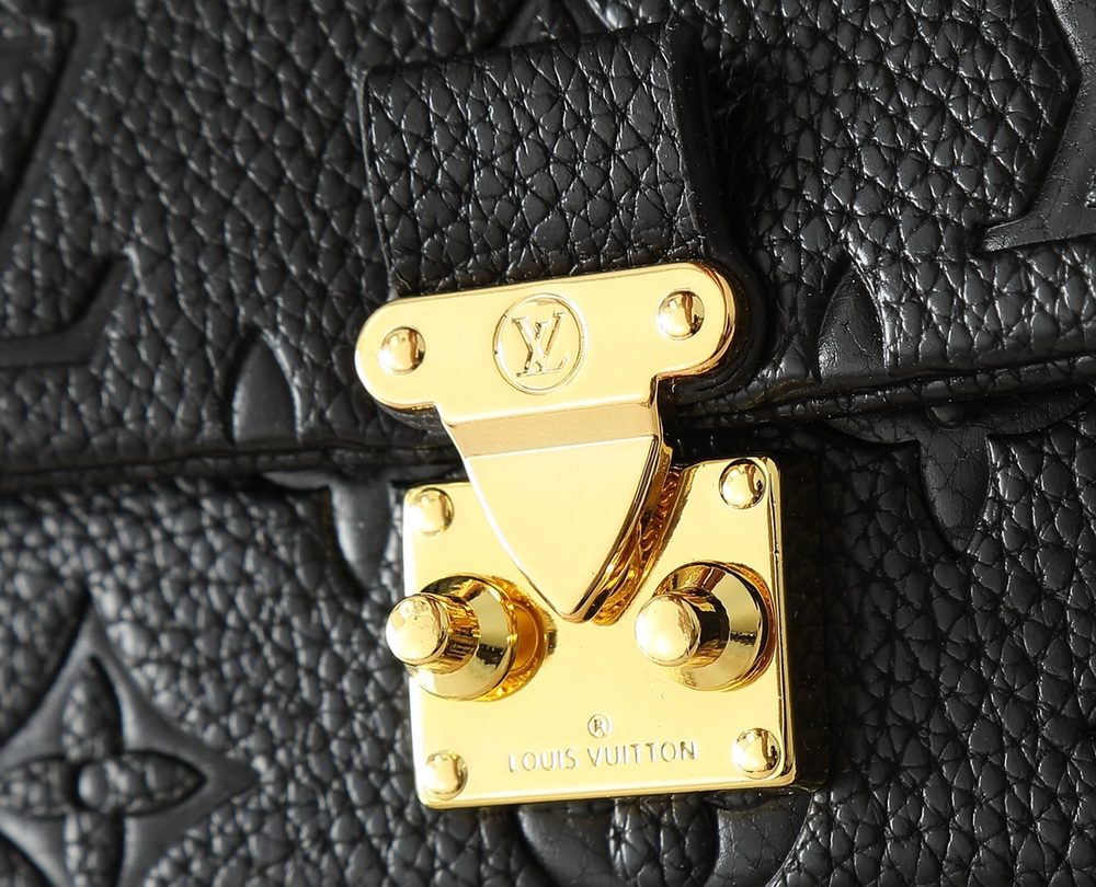 1:1 Replica Louis Vuitton LV Nano Madeleine Bicolor Monogram Empreinte Leather Luxury Bag For Women M12144  - 21cm